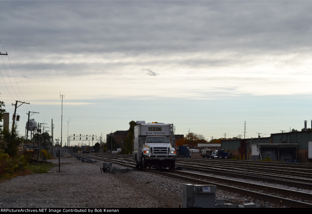 Herzog Rail Testing Vehicle